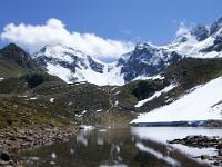 Österreich - Kühtai Tour - Spiegelung im Unteren Plenderlessee